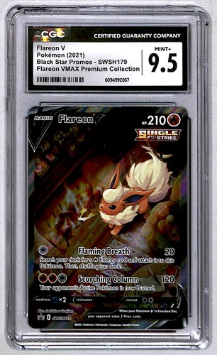 Flareon V graded CGC 9.5 for sale on eBay
