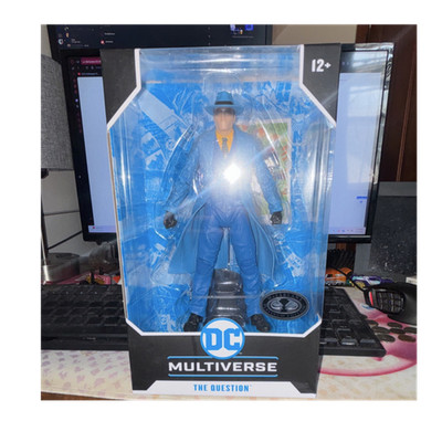 McFarlane Toys DC Multiverse The Question Action Figure 7in Plastic Comic Heroes