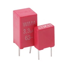 Wima MKS2C041001F00KSSD 100pc MKT Film Capacitors (L x W x H) 7.2 x 5.0 x