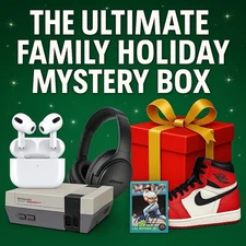 HUGE Family Holiday Gifts & Resale High-End Mystery Hypebeast & Electronics Box