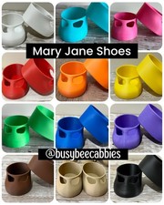 MARY JANE Replacement Shoes For 16 Cabbage Patch Kid 3D Printed *Many Colors