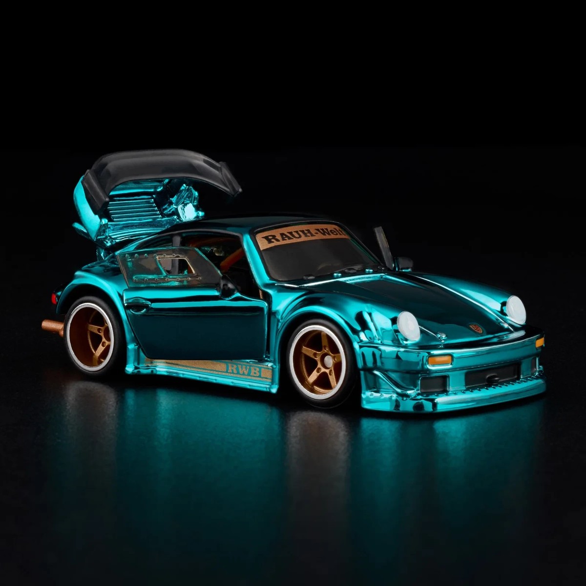 Hot Wheels New Sealed RLC Porsche 930 RWB Teal JLJ20 ✓ SHIPS FAST