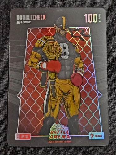 2026 Doublecheck Aaron Rodgers Bo Jackson Battle Arena Battlefoil Brawl #BF-326