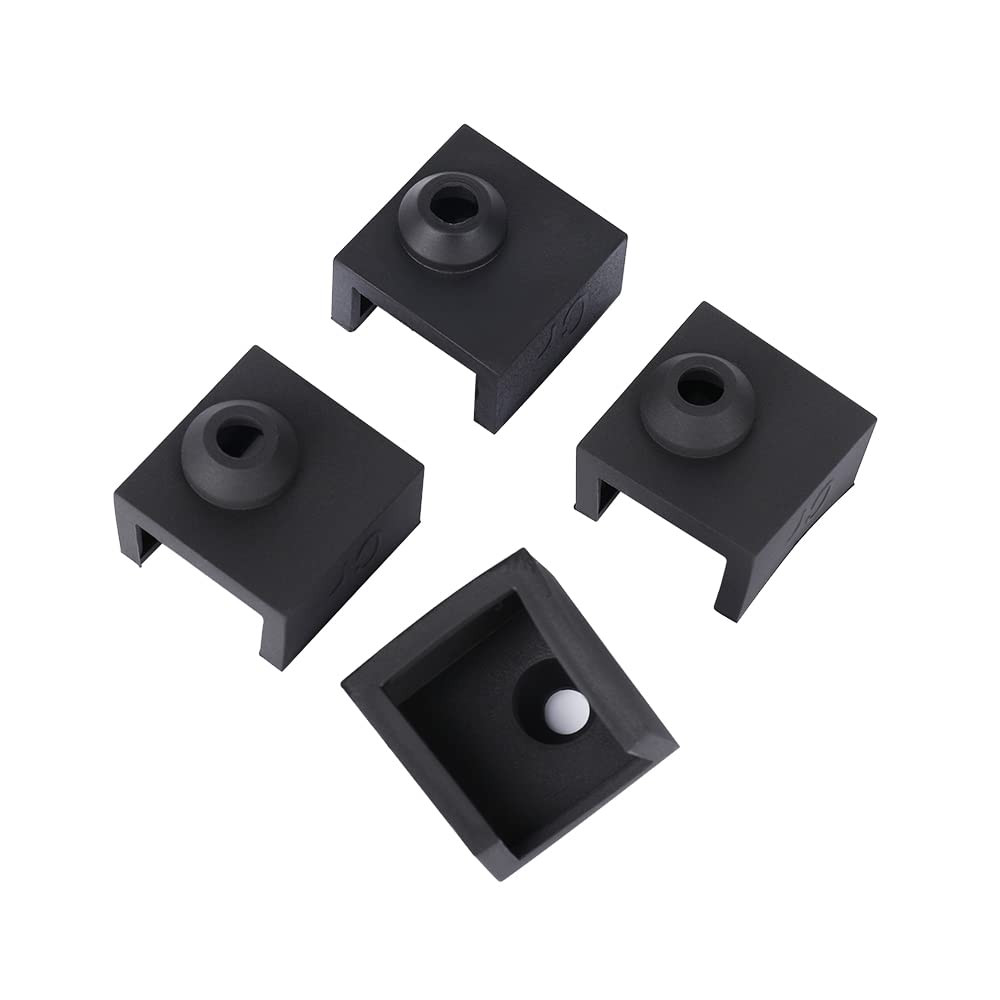 4PCS Official  Printer Hotend Silicone Sock Heater Block Silicone Cover for Ende