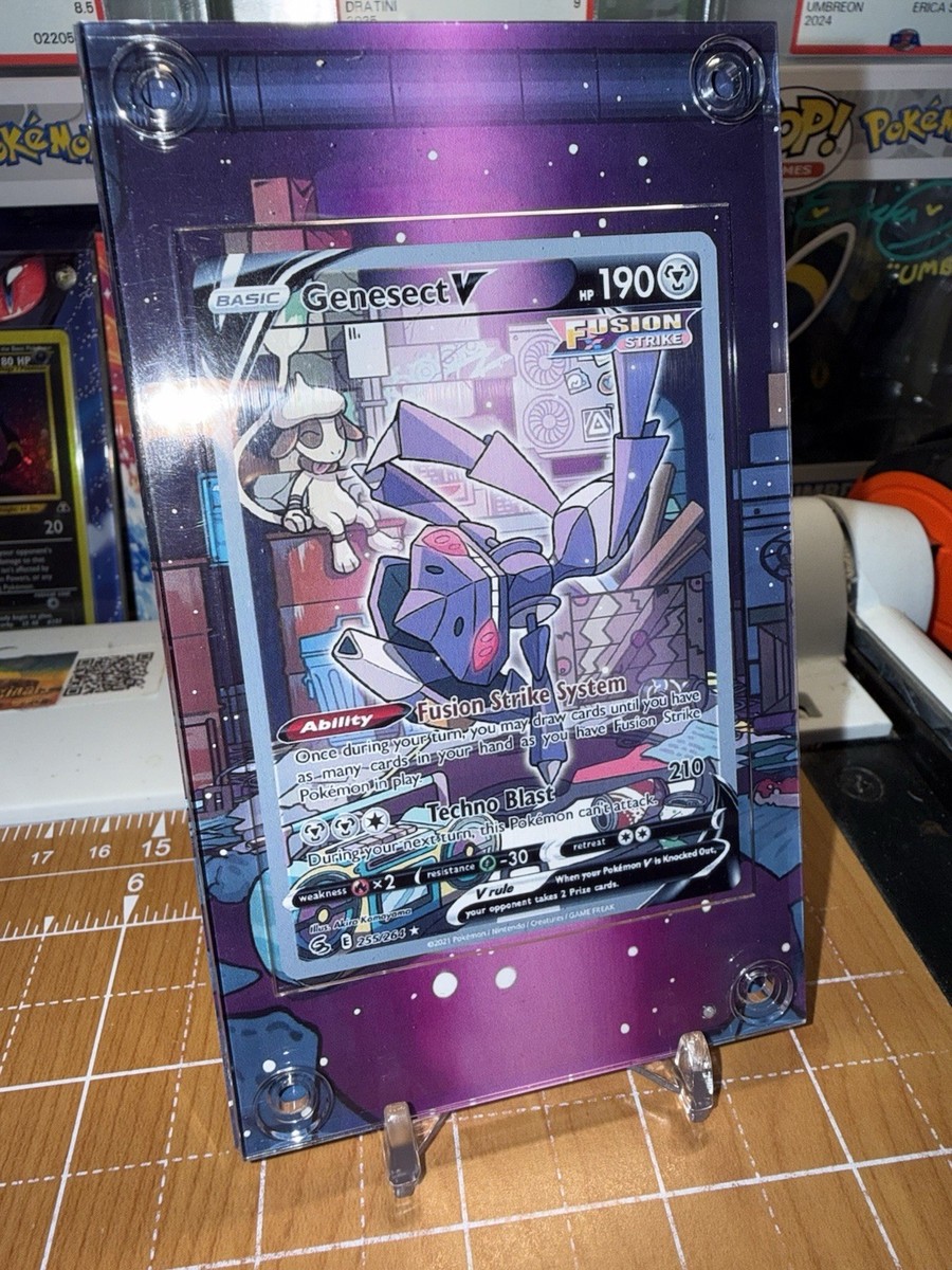 Genesect V Alt Full Art 255/264 Swsh08: Fusion Strike Extended Art