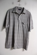 Tom Hagan Mens Polo Shirt Grey - Size Medium M (L57)