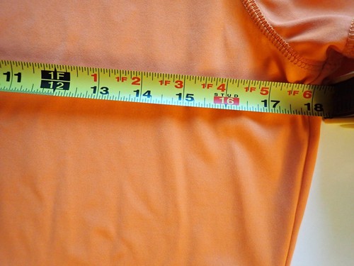 Girls Rash Guard J. Crew XL Extra Large Short Sleeve Orange Summer Swim Wear - Picture 13 of 15