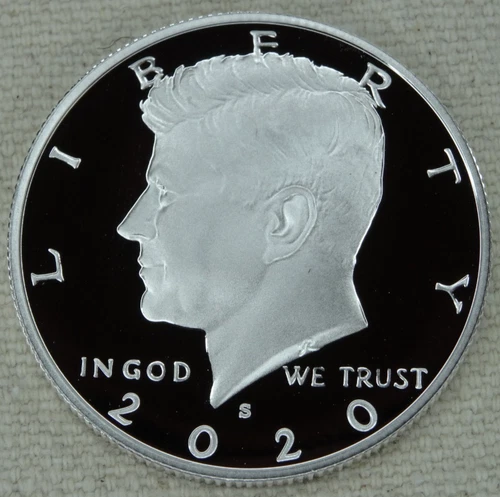 2020-S Kennedy Silver Half Dollar Proof DCAM .999 US Mint Coin 50C Free Shipping