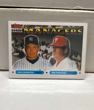 1993 Topps #510 Buck Showalter / Jim Fregosi Excellent
