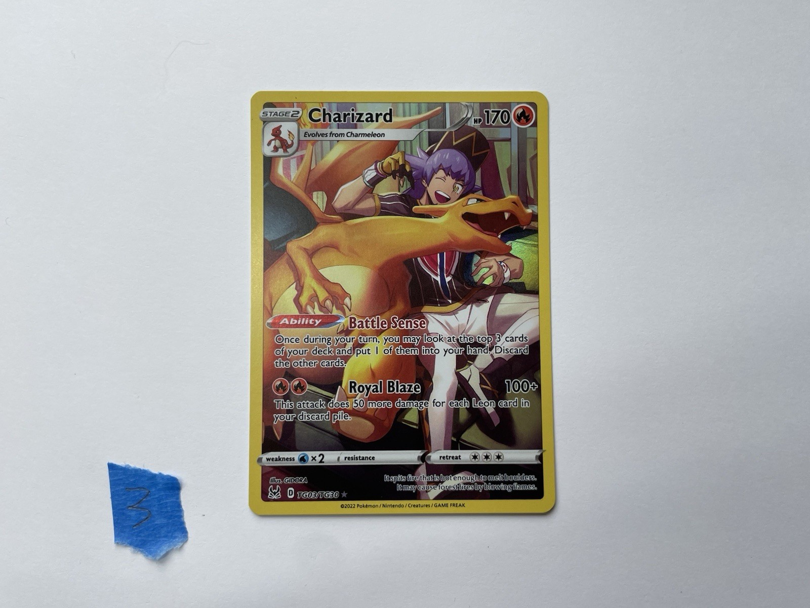 Charizard 2022 Sword & Shield: Lost Origin #TG03/TG30 Holo (Trainer  Gallery) Price Guide - Sports Card Investor