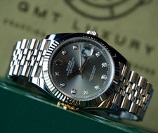 Rolex Datejust 41 “Slate Diamond Dial” COMPLETE SET 126334G