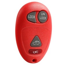 Key Fob Remote Replacement for 2001-2007 GM 10335588 L2C0007T Red