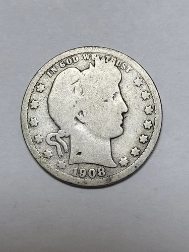 1908 S Barber Quarter CHEAP !!!
