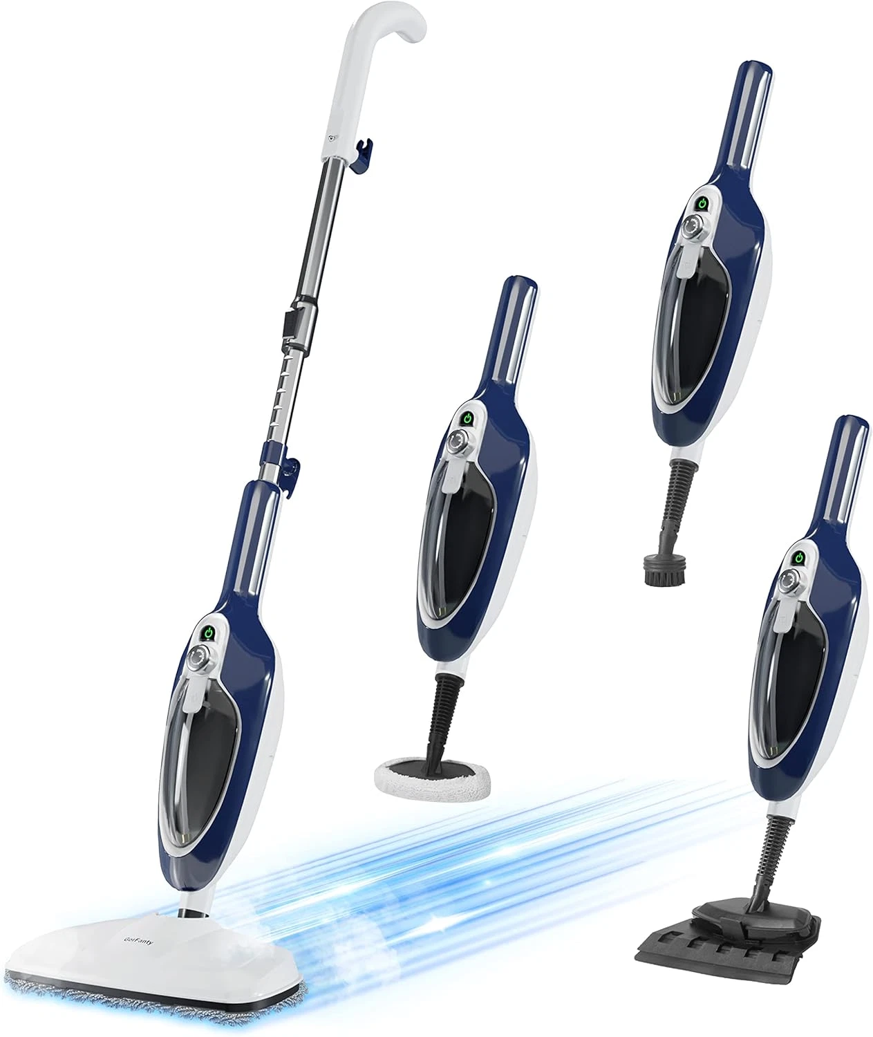 Steam Mop - 10-In-1 Floor Steamer Detachable Multipurpose Handheld Steam Cleaner