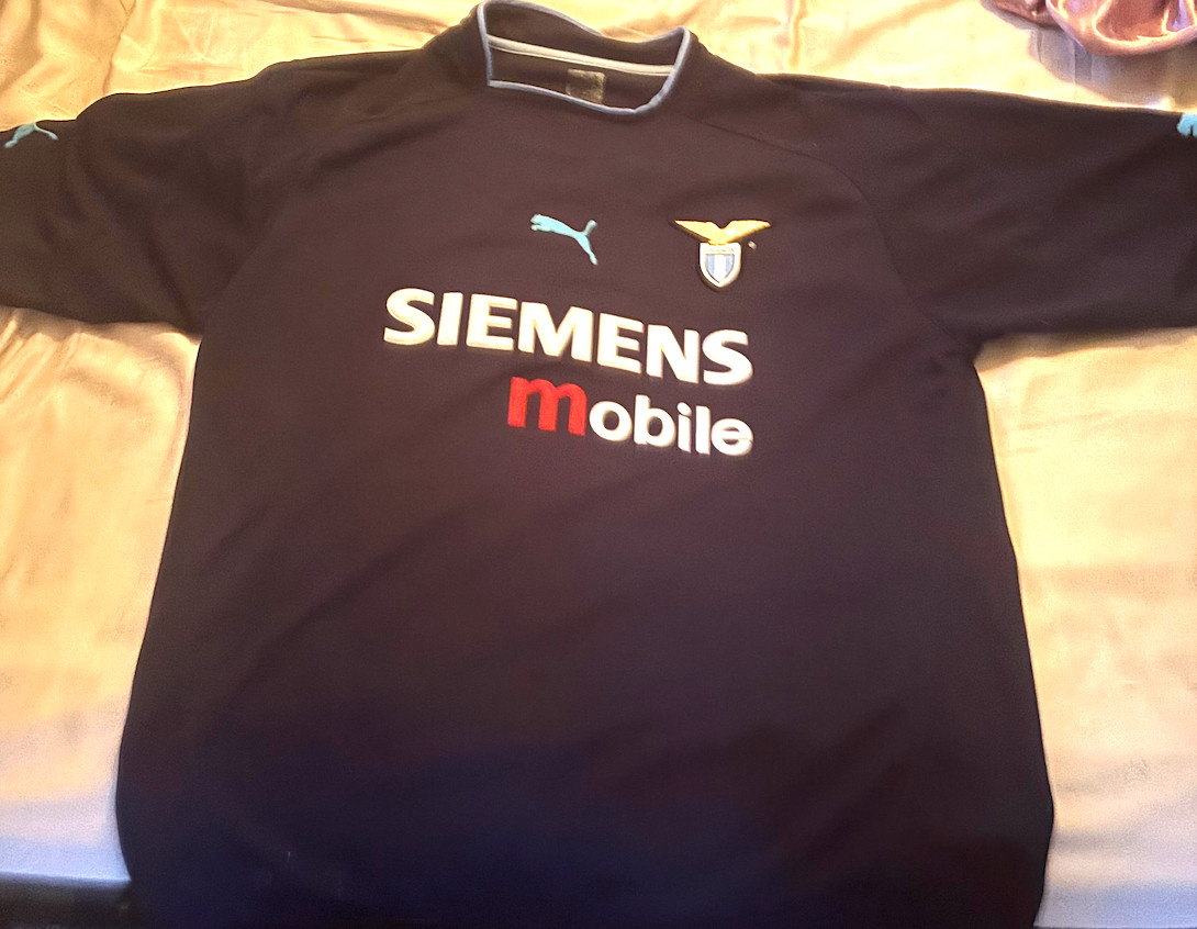 Vintage Lazio 2003 Puma Football Jersey Size L