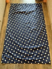 Little Home John Lewis Glow in Dark Star Blackout Curtains Navy117 x 182cm Pair