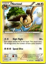 Noctowl 120/162 BREAKthrough Rare