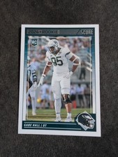 2024 Score Gabe Hall Rookie #383 (RC) Philadelphia Eagles Football Card. rookie card picture