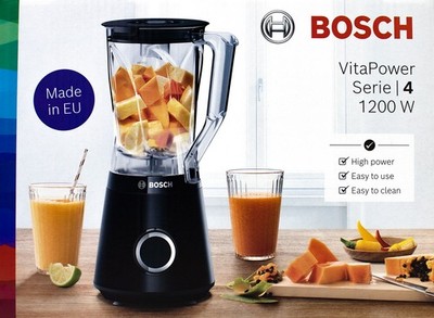 Bosch Standmixer VitaPower 1200 W schwarz BPA-Frei MMB6141B 