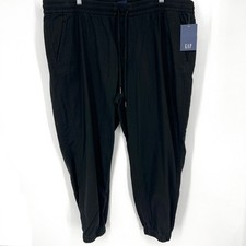 Gap Womens Cotton Blend Jogger Ankle Drawstring Waist Pants XXL NEW
