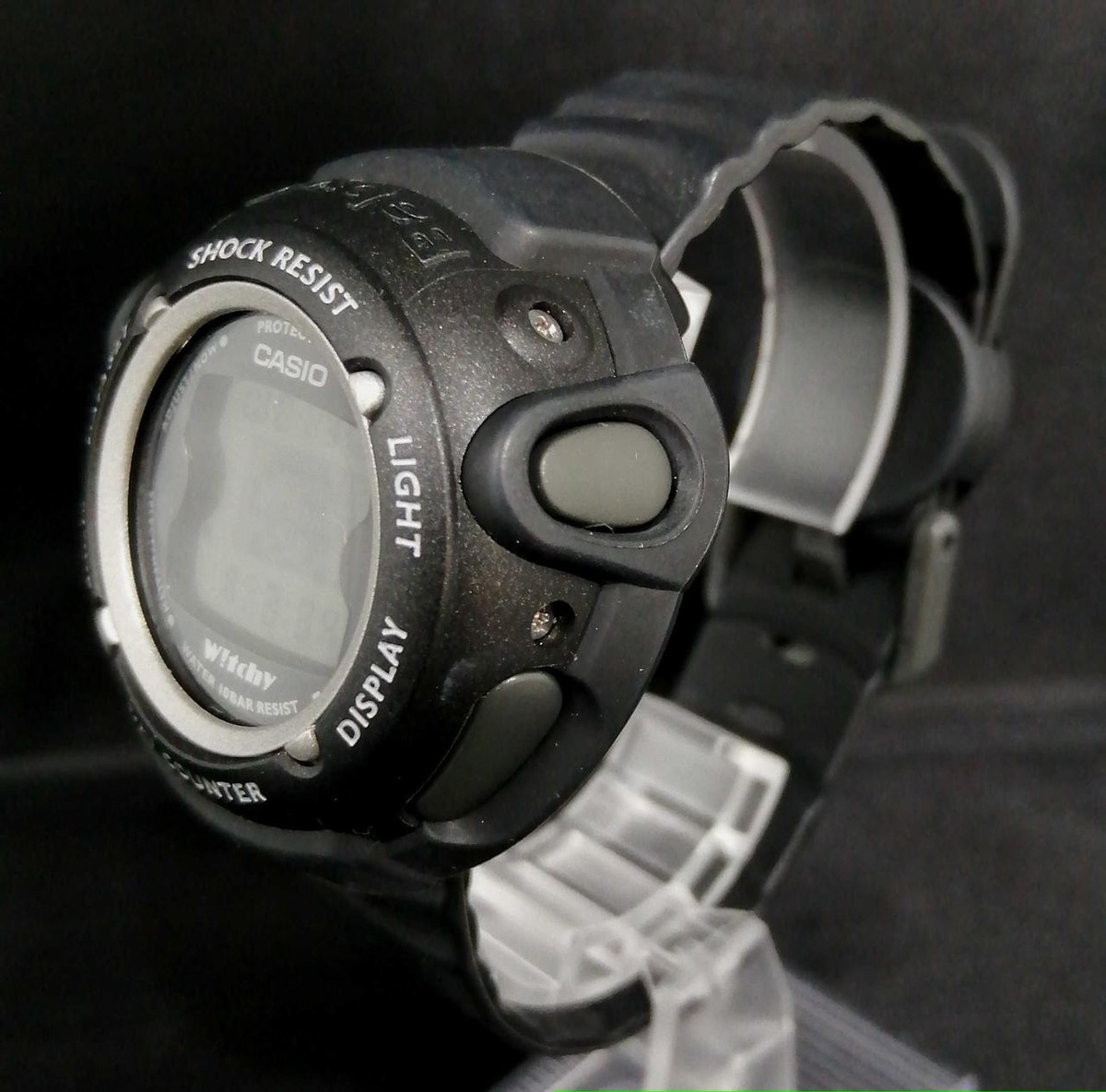 RARE 90s Minty Casio Baby-g Witchy Watch Disney Disneyana Bg-410