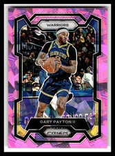 2023-24 Panini Prizm #242 Gary Payton II Prizms Pink Ice