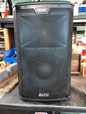 Alto Black 10" 2 Way 1200 Watt Powered PA Speaker Cabinet, Not Working