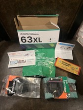 SHEENGO 63XL Ink Cartridge Black/Tri-Color  Replacement for HP Expiration 9-2028