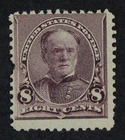 CKStamps: US Stamps Collection Scott#225 8c Sherman Unused Regum