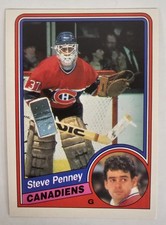 1984-85 OPC HOCKEY #269 STEVE PENNEY ROOKIE
