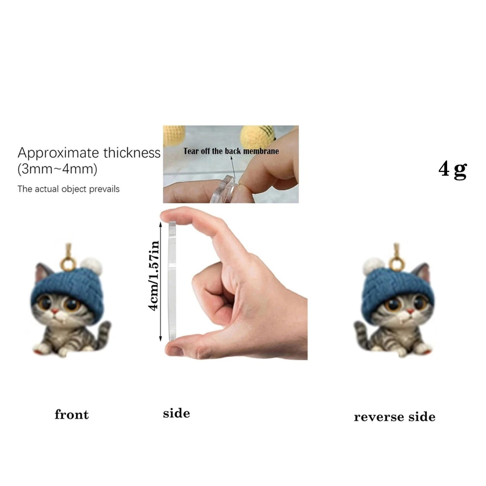 2D Plane Box 24 Double-sided Printing Pendant Countdown Calendar 24-day