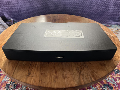 Bose Solo TV Sound System 410376 with Remote Control Power Cord