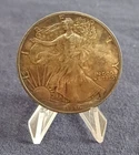 1989 USA American Eagle 1oz $1 Dollar Silver Coin Toned-BS 13