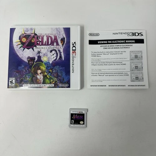 New ListingThe Legend of Zelda: Majora's Mask 3D (Nintendo 3DS, 2015) Complete w/ Manual