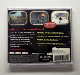 Omikron: The Nomad Soul (Sega Dreamcast, 2000) - Complete - CIB - Tested