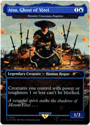 Atsu, Ghost of Yotei (Rainbow Foil) #7055 Secret Lair x Ghost of Tsushima