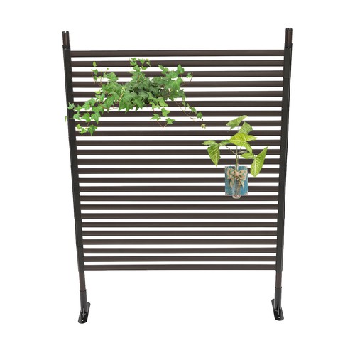 3.6 * 4.92ft Decorative Privacy Screen with Stand Privacy Fence Panels for Patio