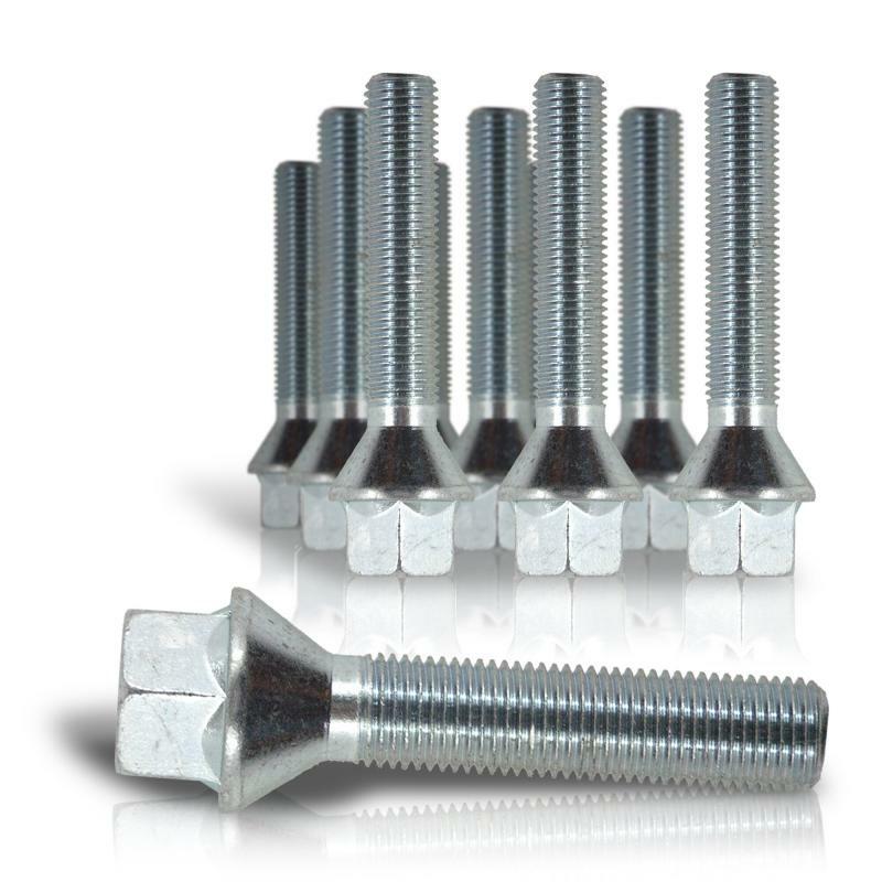 10 Radbolzen Radschrauben M14 x 1,5 x 60mm Kegel Kegelbund Audi BMW Ford Opel VW