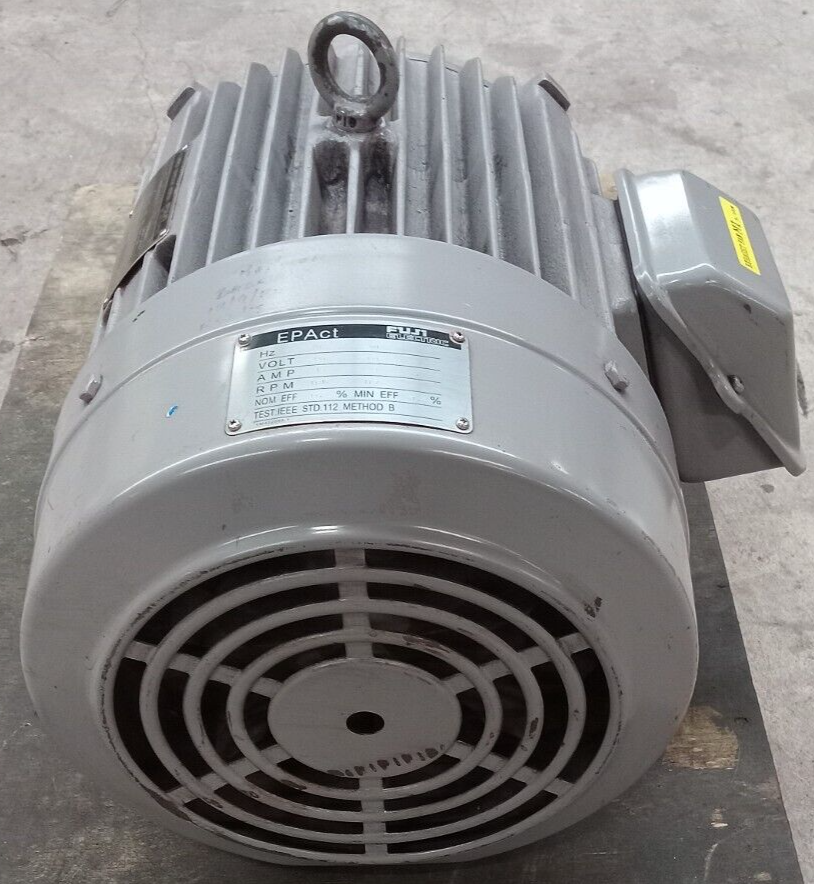 FUJI ENERGY EFFICIENT MOTOR 3PHASE 5.5KW 4 POLE 480V 50/60HZ