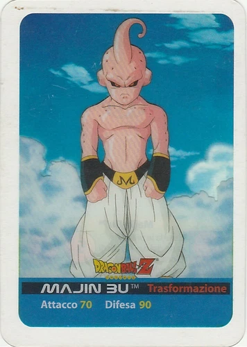 Lamincards Dragon Ball Z Edibas Serie Oro MAJIN BU N 145