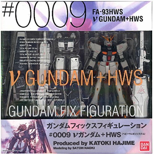 GUNDAM FIX FIGURATION #0009 VGundam + HWS - Bandai Figure, Approx. 150mm Height, Japan Import