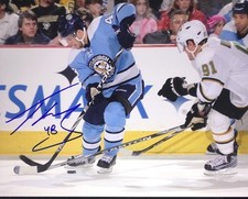 Tyler Kennedy Signed 8x10 Photo Pittsburgh Penguins 09 Stanley Cup Champ