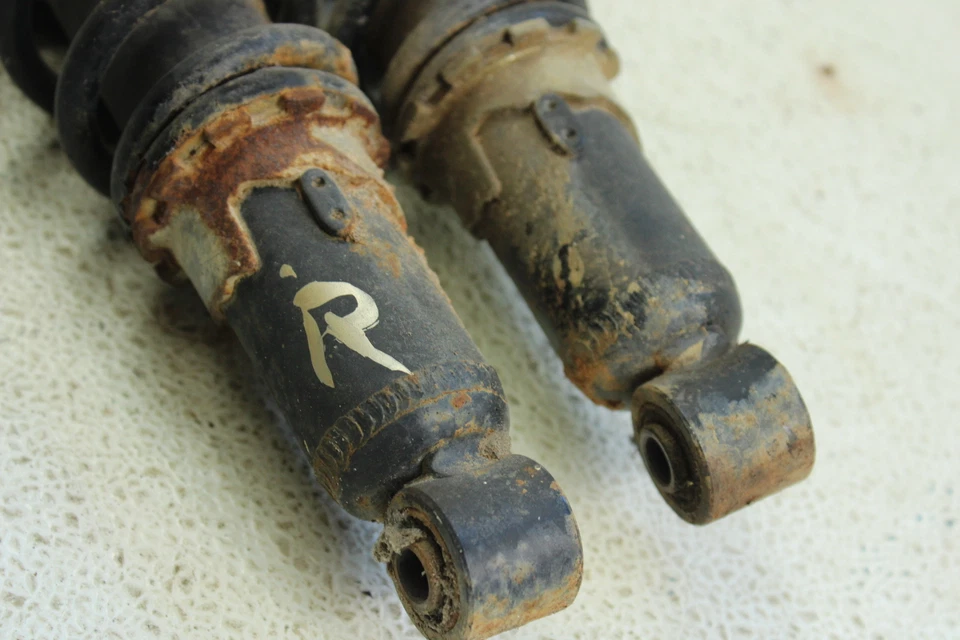 2007 Yamaha Grizzly 400 OEM Rear Shock Pair  B4470 - Image 3 of 4