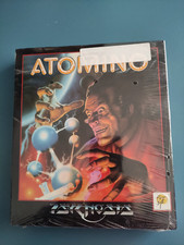 ATOMINO PSYGNOSYS 1991 COMMODORE AMIGA BIG BOX NUOVO SIGILLATO NTSC☆