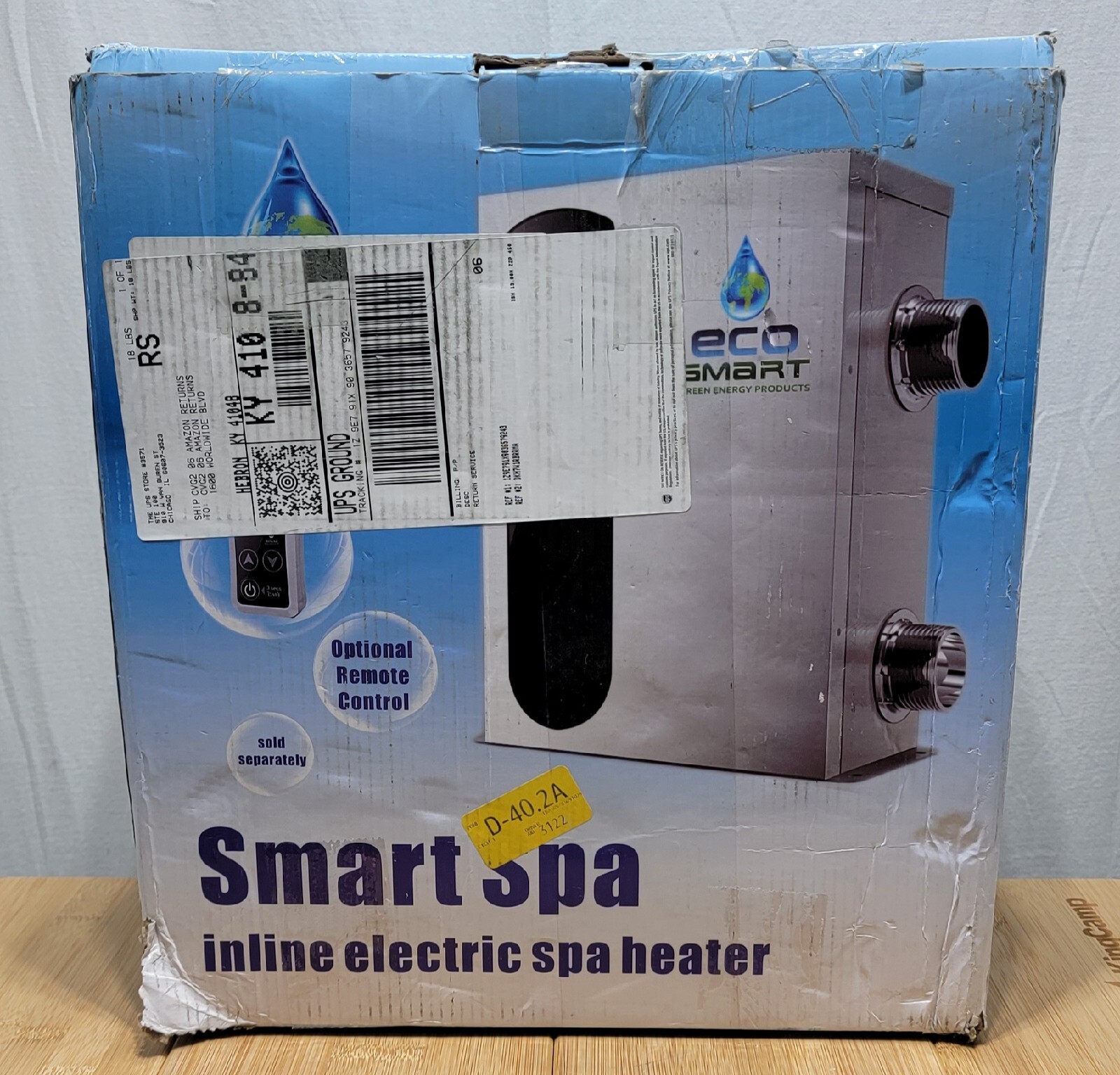 EcoSmart Smart SPA 11 Heater 11 kW 220 V | Inox Wind