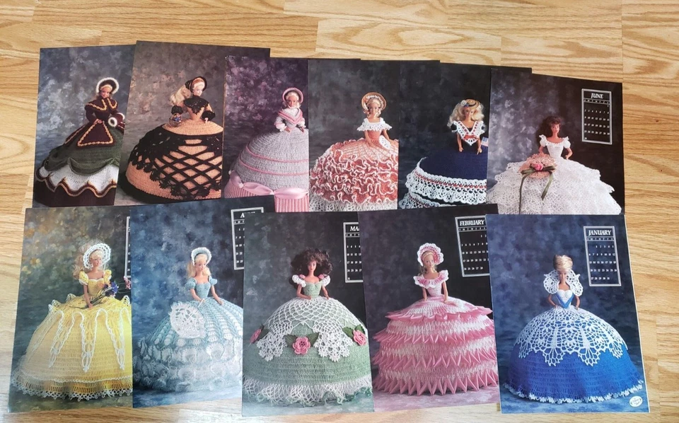 ANNIE'S CALENDAR BED DOLL SOCIETY - 1991, 1992, 1993 - READ!! - Image 2 of 4