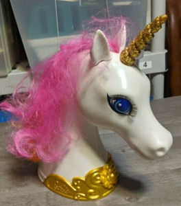 unicorn styling head