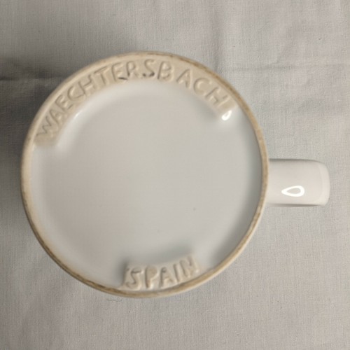 Waechtersbach White with Red Abstract Floral 12oz Mug Spain Coffee Tea Hot Cocoa - Picture 6 of 6