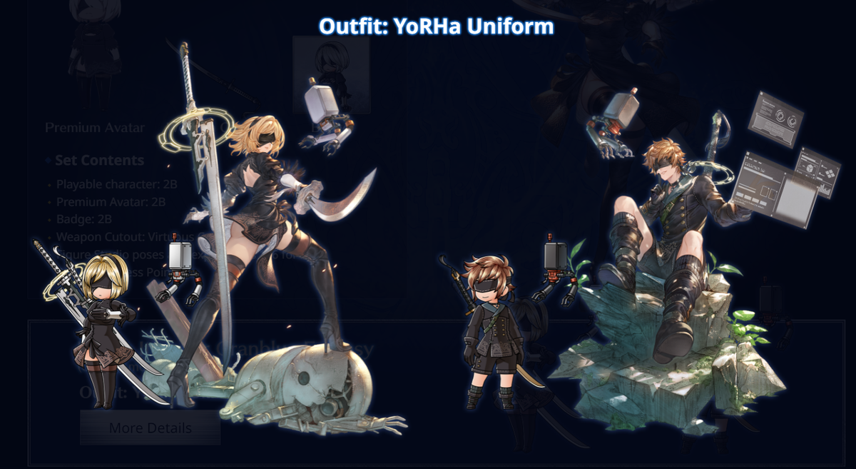 Granblue Fantasy Versus Rising Will Get 2B from NieR as DLC