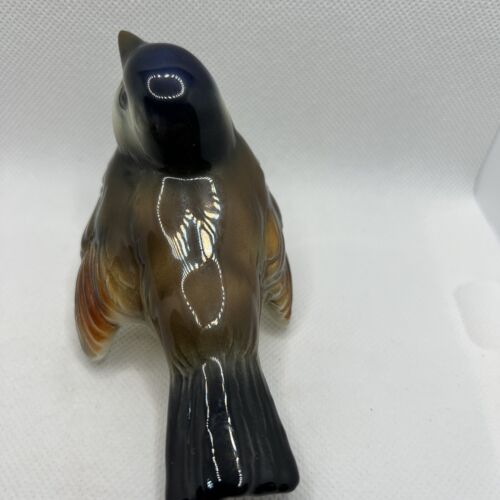 Vintage Goebel brown Sparrow bird figurine CV 72 - Picture 3 of 8